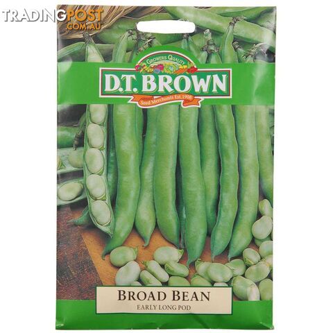 Broad Bean Early Long Pod Seeds - 5030075021216