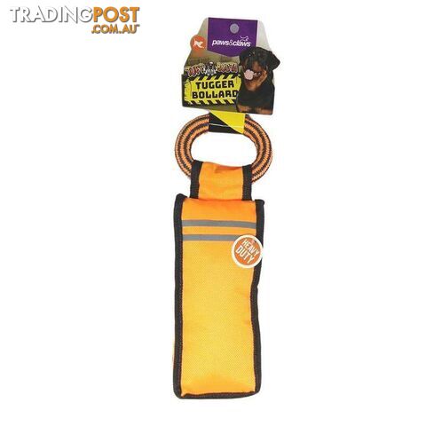 Pet Toy Tuff Busta Tugger Bollard Orange 31cm - 800462