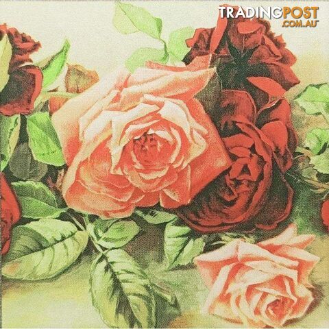 5D Diamond Art Kit 30x30cm Roses - 800565