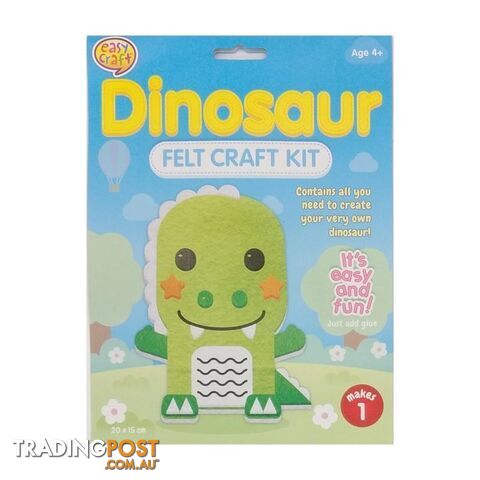 Felt Craft Kit 4 Assorted Designs - 800714