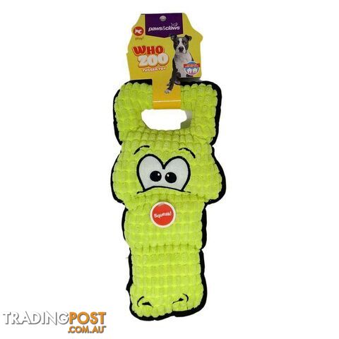 Pet Toy Who Zoo Tugger Yellow 30cm - 800434
