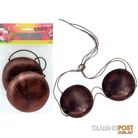 Luau Coconut Bikini Top - 011179194070