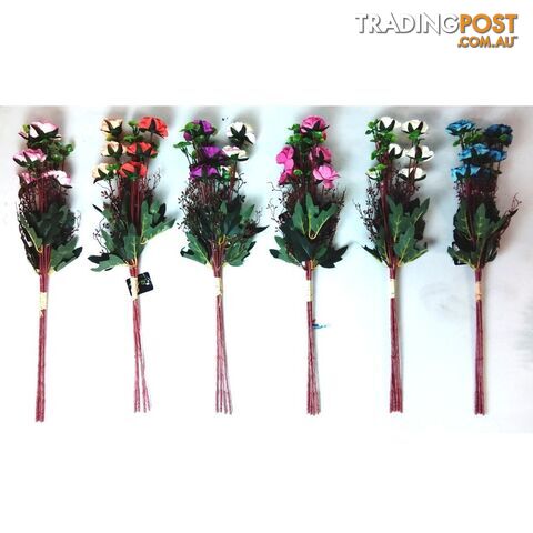 Double Roses 6 Bunch - 800752