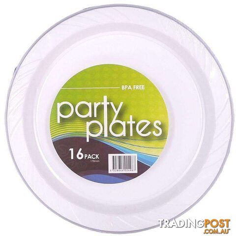 Plastic Plate - 16 Pack 7 inch - 9328644024987