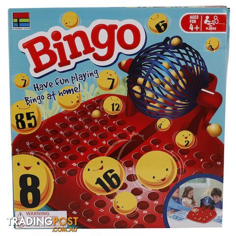 Family Board Game Bingo Age 4 Plus - 9328644066895