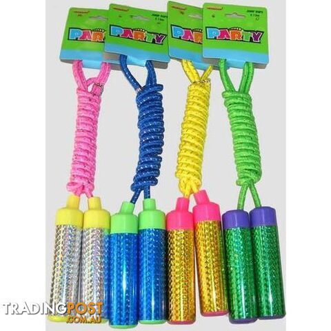 Jump Rope - 2m (6) - Assorted Colours - 9311965754053