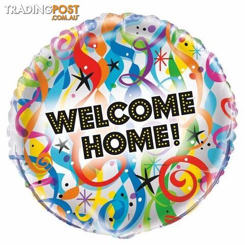 Bright Welcome Home 45cm (18) Foil Balloon Packaged - 011179539925