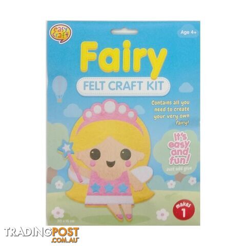 Felt Craft Kit 4 Assorted Designs - 800716