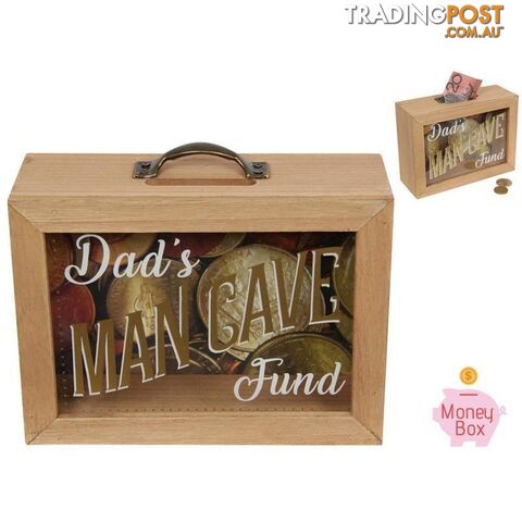 Mancave Money Box 20x15cm - 9319844609401