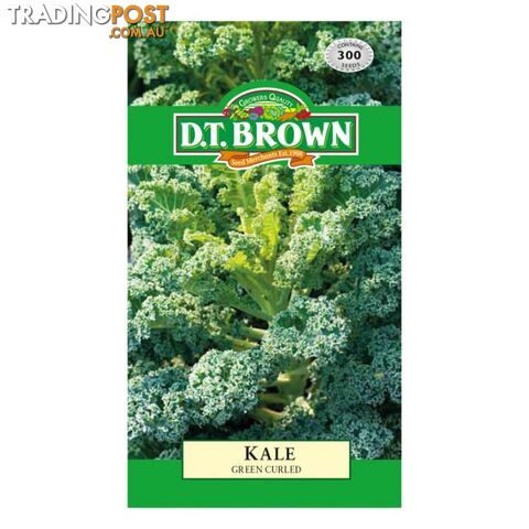 Kale Dwarf Green Curled Seeds - 5030075022886