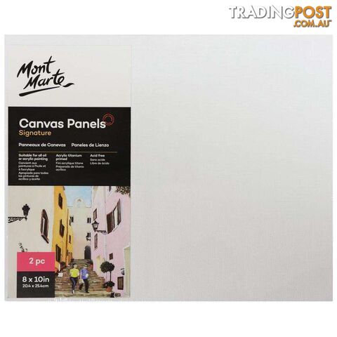 Signature Canvas Panels 2pc 20.3 x 25.4cm (8 x 10in) - 9328577006951