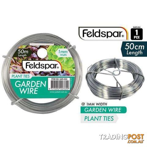 Heavy Duty Garden Wire For Plant Ties 1mmx50cm - 9315892207699