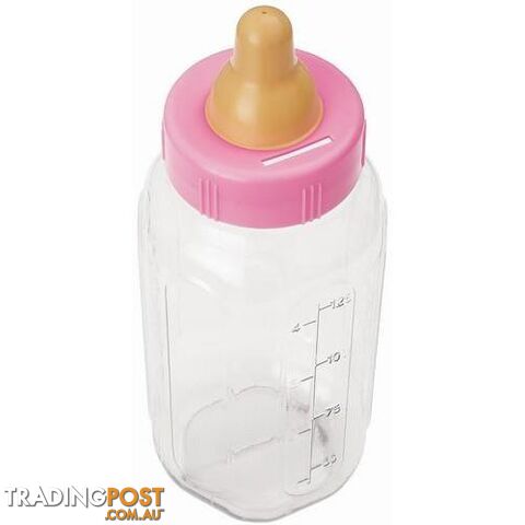 Baby Bottle Bank Pink 28cm 11 - 011179135837