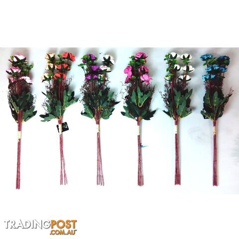 Double Roses 6 Bunch - 800755