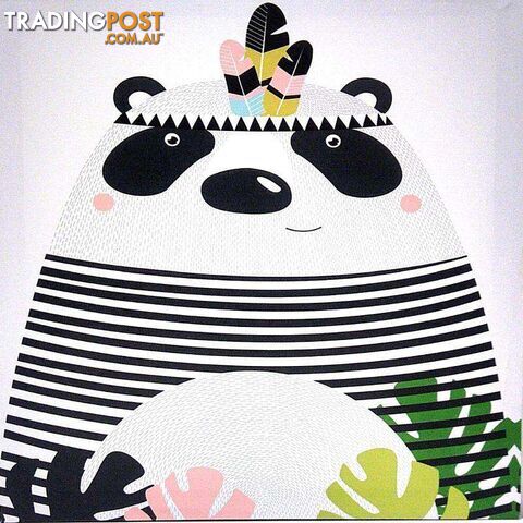 Kids Decor Canvas Prints - 40 x 40cm Panda - 800152