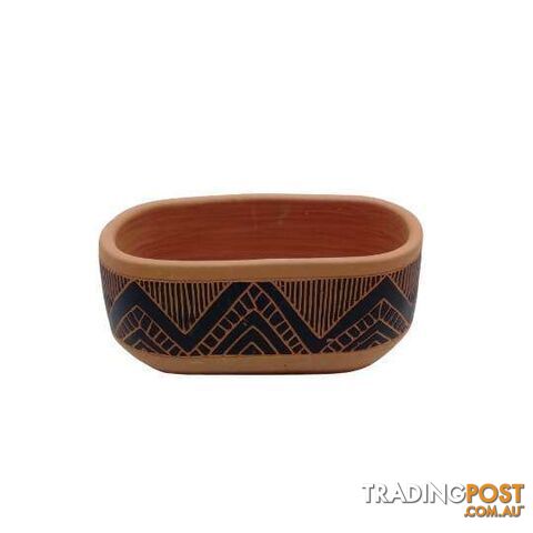 Terracotta Pot 22x12x10cm Assorted Designs - 9328644071202