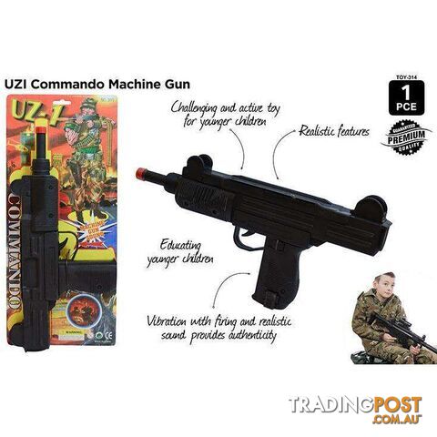 Combat Uzi Machine Gun - 9315892264005