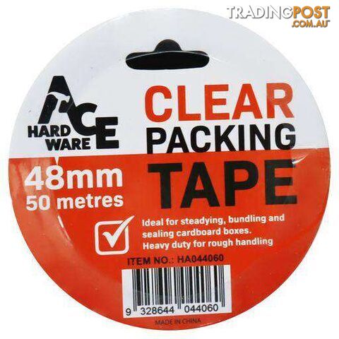 Packing Tape Clear 48mmx50mtr - 9328644044060