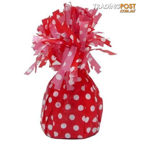 Dots Ruby Red Balloon Weight - 9311965441526