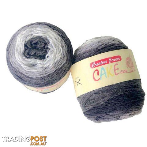 Cake Yarn - Black Agate 200gm - 9321214236001