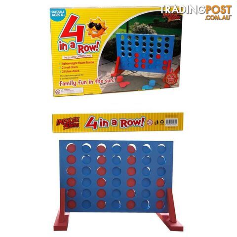 Connect 4 Outdoor Garden Game - 9328644042691