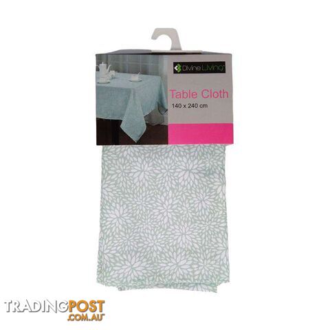 Tablecloth Printed Linen Look - 9328644023539