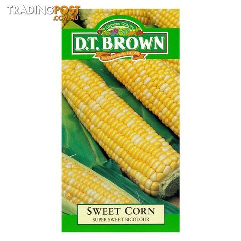 Sweet Corn Super Sweet Bicolour Seeds - 5030075022411