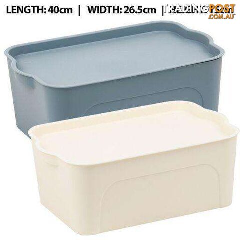 Solid Stacker Container with Lid 13L - 9328644052607