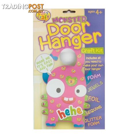 Foam Craft Kit Door Hanger 4 Assorted Designs - 800704 - photo 3 of 5