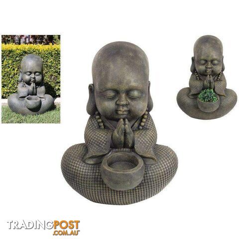 Sitting Buddha Statue with Bowl 57cm - 9319844563918