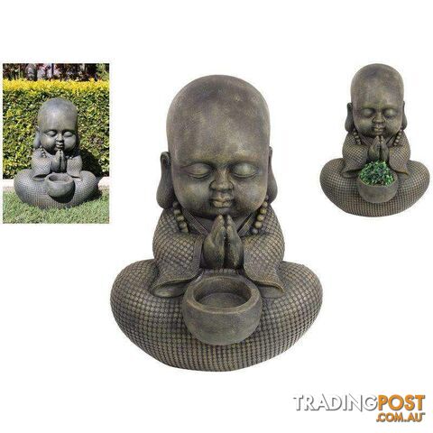 Sitting Buddha Statue with Bowl 57cm - 9319844563918