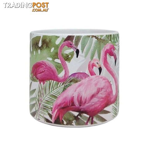 Bird Range Flamingo Pot Medium - 800359