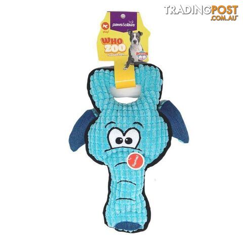 Pet Toy Who Zoo Tugger Blue 30cm - 800435
