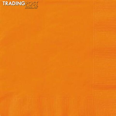 Pum Orange 20 Lunch Napkins - 011179032228