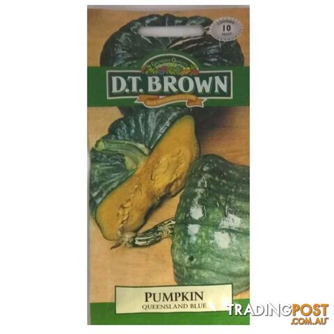 Pumkin Qld Blue Seeds - 5030075022343