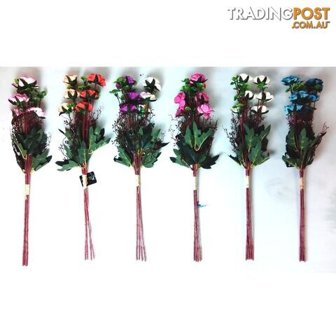 Double Roses 6 Bunch - 800753