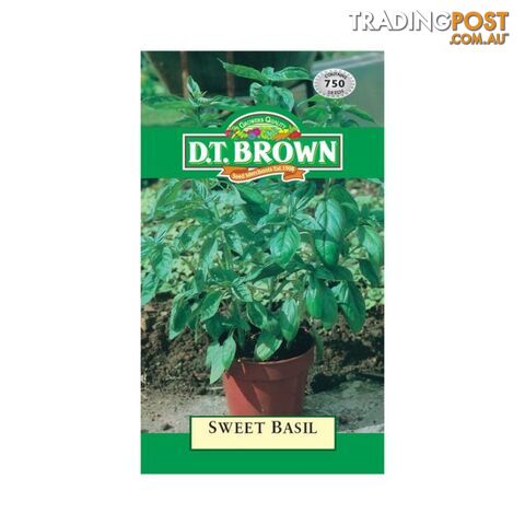 Sweet Basil Seeds - 5030075027027