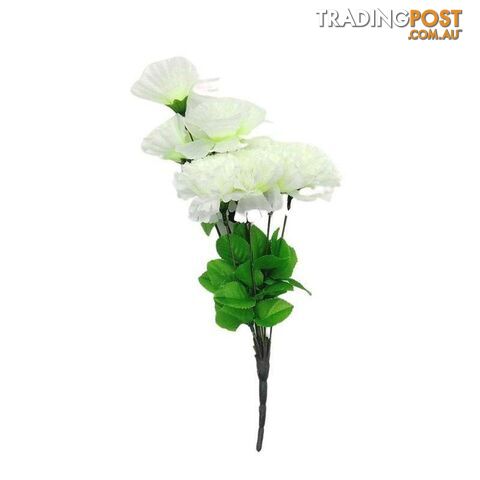 Artificial Flowers White 30cm - 800507