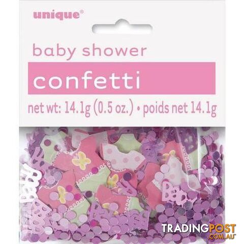 Pink Dots Baby Shower Confetti 14G 05oz - 011179618415