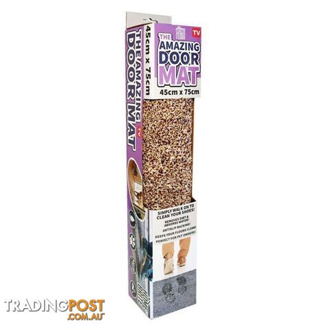 The Amazing Door Mat - 45x75cm Brown - 800096