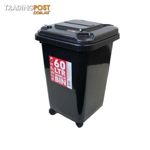 60L Wheelie Bin Bright Colours - 8858684001941 - photo 2 of 5