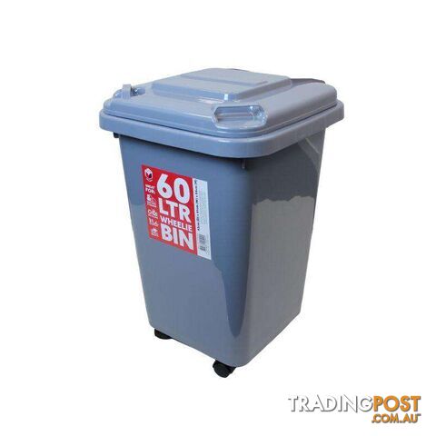 60L Wheelie Bin Bright Colours - 8858684001941 - photo 4 of 5