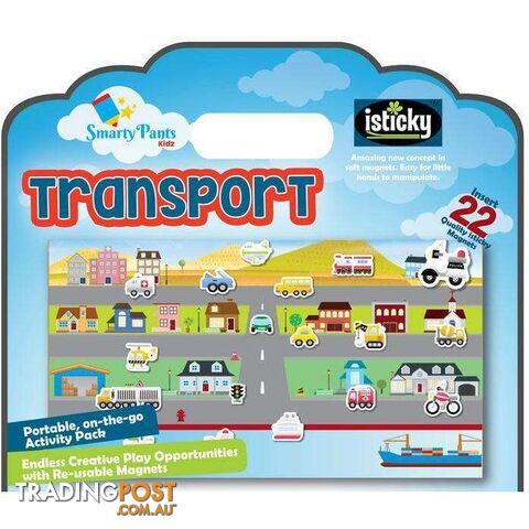 Magnetic Kids Activity Board Transport - 800484