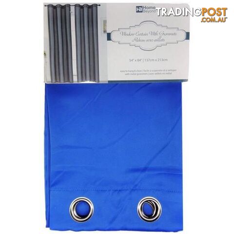 Window Curtain with Grommets Ass Colors 137x213cm - 800735