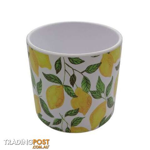 Medium Pot Fruit Range 14x12cm Lemon Designs - 801044