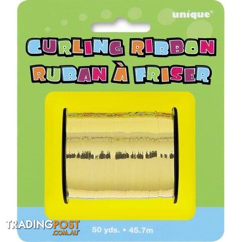 Curling Ribbon 457m 50yds - Gold - 011179485024