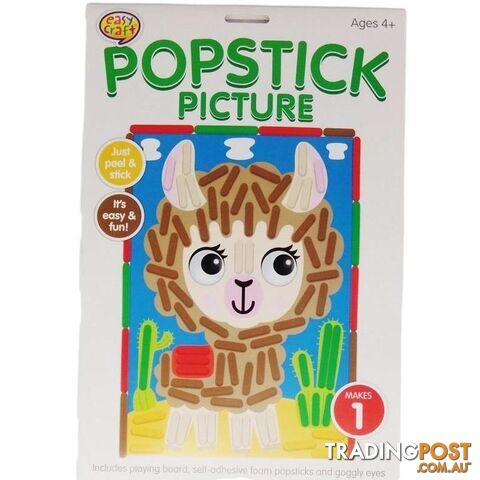 Popstick Picture Craft Kit Assorted 6 Designs - 800661 - photo 2 of 7