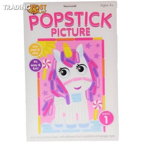Popstick Picture Craft Kit Assorted 6 Designs - 800661 - photo 5 of 7