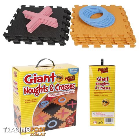 Noughts and Crosses Giant Outdoor Game - 9328644042707
