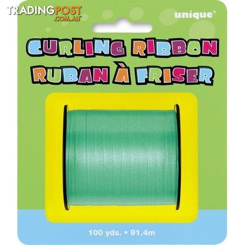 Curling Ribbon 914m 100yds - Green - 011179486243